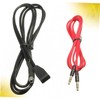 jojofuny 3pcs Aux Audio Input Cable for Automobile Audio Connector
