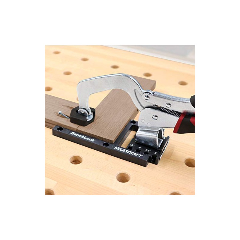 Milescraft 4016 BenchLock - Bench Clamp Base,Black