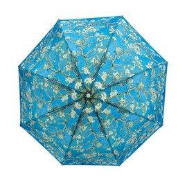 Teleskop Regenschirm - Mandelbaum, blau