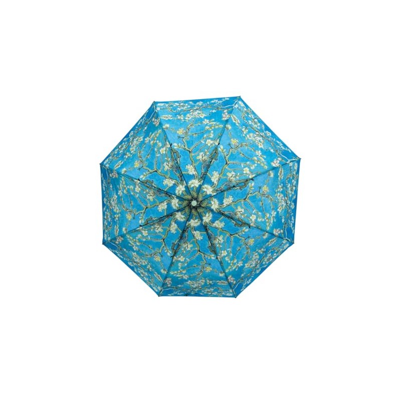 Teleskop Regenschirm - Mandelbaum, blau