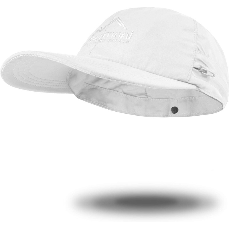 normani Savannah Summer Cap with Roll-Up Neck Protection, natural