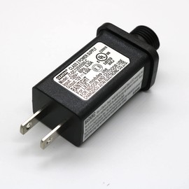 12V 6W Class 2 Power Supply LED Transformer Controller, Low Voltage Transformer US Plug for LED Light Indoor Outdoor Steady On Mode, not Fit for 8 Mode String Light Without Receiver