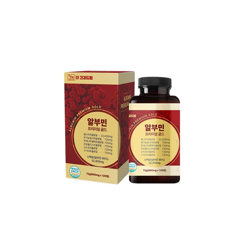 The Healthy Dream Albumin Premium Gold Plus Milk Thistle Propolis
