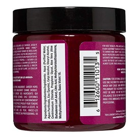 Manic Panic Fuschia Shock Cream Formula Semi-Permanent Hair Color, 4 oz
