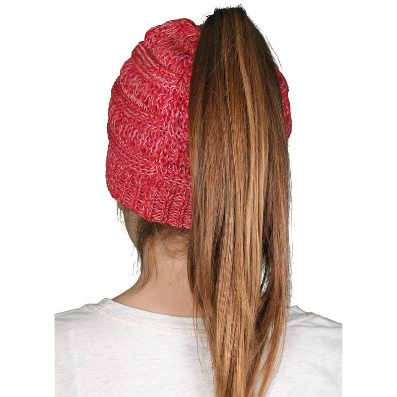 Funky Junque - Gorro de cola de caballo para niños,