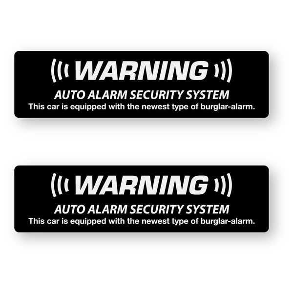 Reflective Sticker Workshop SG17 Anti-theft Stickers, Set of 2, Retroreflective, Outdoor Weather Resistant 5 Years SG17 (2)