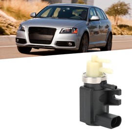 Válvula de Solenoide KIMISS Turbo Boost 1J0906627B, Válvula de Presión de Solenoide Turbo 1K0906627A para T5 1,9 2,0 2,5 T (ABS)