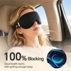 Sleep Mask for Men and Women, 3D Blackout Eye Mask