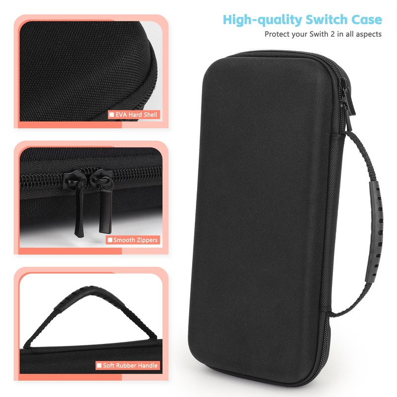 Coopay Carrying Case for Switch 2 (2025), Protective Hard Switch