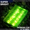 SHONELIGHTING Paver Lights, Solar 12-Color Outdoor Waterproof, In-Ground Brick LED