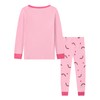 BabyYay Unicorn Pajamas for Girls - Cute Cartoon Cotton PJs,