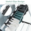 Giantex Clothes Drying Rack, 2-Layer Stainless Steel Foldable Laundry Drying