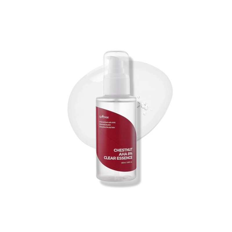 ISNTREE Esencia Exfoliante Facial Chestnut AHA 8% Clear Essence -