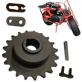 Chikia CT200U 420 Chain 20 Tooth 20T Jackshaft Sprocket Compitable with Coleman CT200U-EX CT200U Baja TrailMaster Warrior Heat Massimo MB165 MB200