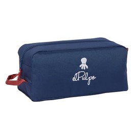 EL Octopus Shoe Cabinet Medium Multi-Function Sports Extracurricular Football Comfortable and Versatile 34 x 18 x 15 cm Navy Mediano Casual, navy, casual