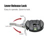 58mm Round Arca Swiss Clamp,Lever QR Clip for Tripod Head