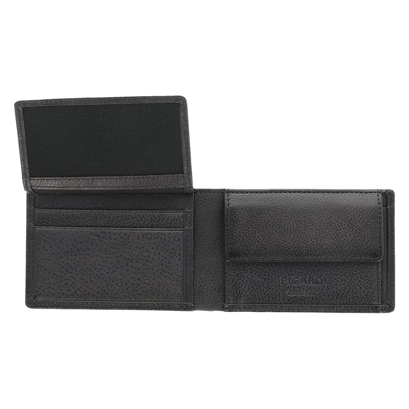 Picard HANS 1 Men's Wallet, Real Leather, Small, with No