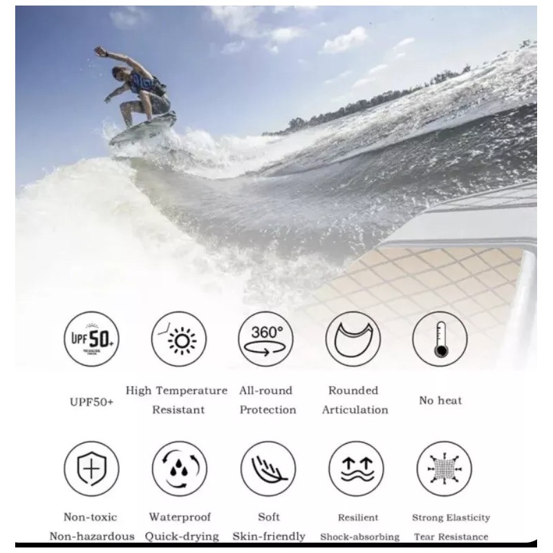 EVA BOAT Dark Grey Diamond EVA Foam Marine Boat Adhesive