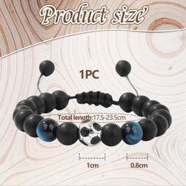 Mrltau football gifts boys bracelet kids, footballs cool stuff for boys, football stuff, football stuff, football gifts for boys 6,7,8,9,10,11,12 years old