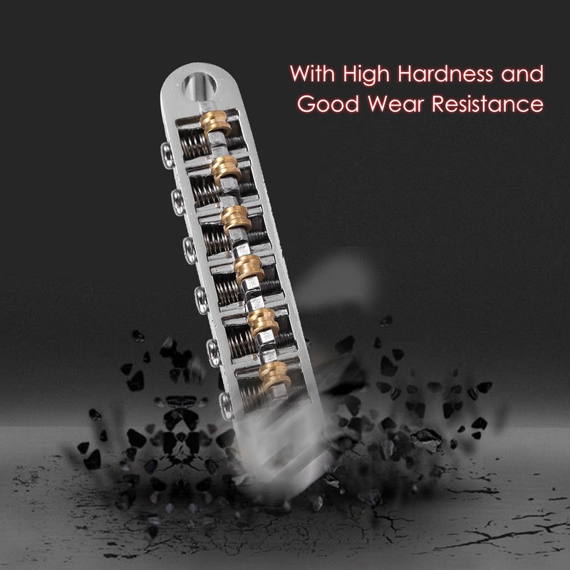 Guitar Roller Saddle Bridge Guitar Saddles Professional Saddle Bridge for