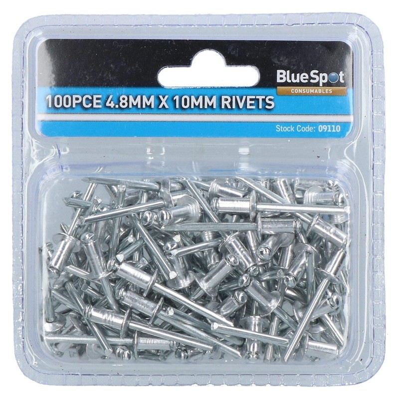 300 Metric Aluminium Blind Pop Pot Rivets Set Fastener Fastening