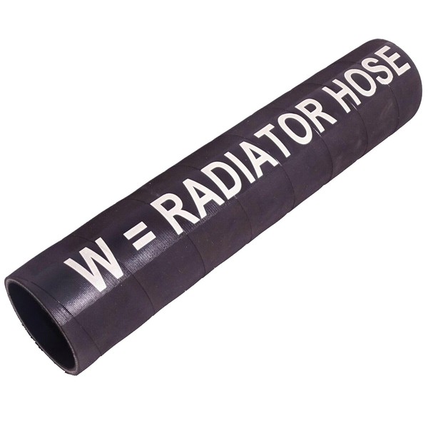 60mm ID Black 1 Metre Length Rubber Radiator Hose -