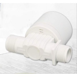 QIXIN Automatic Water Level Control Valve - Float Valve for Water Tower, Solar Energy, Livestock Pond, Aquarium & Irrigation (3/4" Side entry)