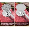 YAQIMEI Meat Tenderizer Kitchen Mallet Hammer Tool Manual Pounder For
