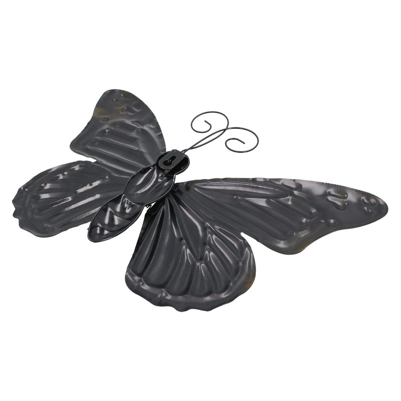 AB Tools Set of 4 Metal Large 3D Butterflies Garden/Home