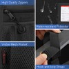 FINPAC Wheelchair Side Storage Bag w/Reflective Strips & Name Card