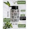 UNBONSOUHAIT Ceramic Hand Soap Dispenser for Bathroom Deco,12ounce Refillable Liquid