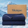 blunique Cooling Comforter Full Size, Breathable Blanket for Hot Sleepers