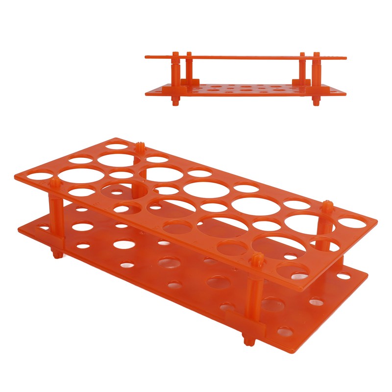 5 Pcs 28 Well Test Tube Rack Detachable Plastic Centrifuge