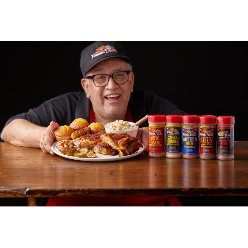 Famous Dave's - 6 pck, Steak & Burger Seasoning (49.50