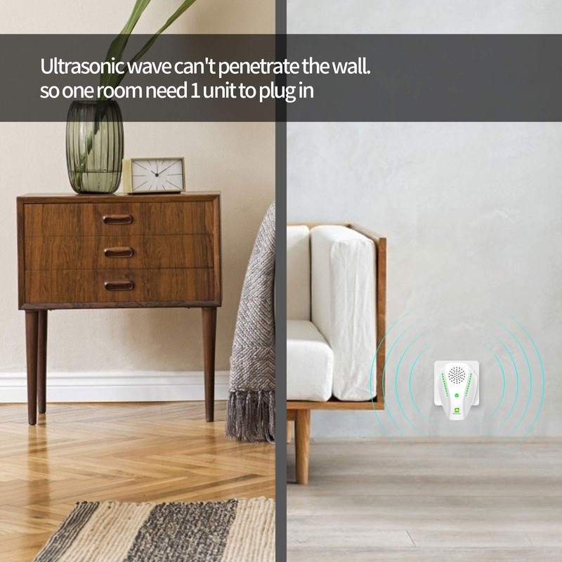 Neatmaster Ultrasonic Repeller & Insect Indoor Repeller, Electronic Ultrasonic Plug