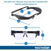 YOCTOSUN Rechargeable Magnifying Glasses, Head Magnifier Glasses with 2 LED