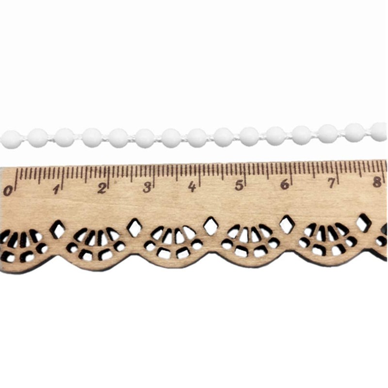 FQTANJU 10 Yards Roller and Roman Shade Blind Beaded Chain