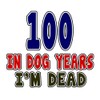 CafePress Funny 100 Years Birthday De Square Sticker 3 X