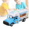 1/28 Simulation Multi Function Light Music Pull Back Toy Car