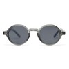 H HELMUT JUST Round Retro Sunglasses for Men and Women