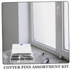 CHILDWEET 340pcs Cotter Pin Cotter Clip Pins Locking Pins Hitch