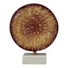 PHAISTOS DISK Museum Replica Minoan Palace "1700B.C. the first movable