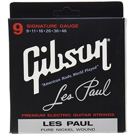 Gibson Les Paul Premium Cuerdas de Guitarra Eléctrica, Calibre Signature 9-46