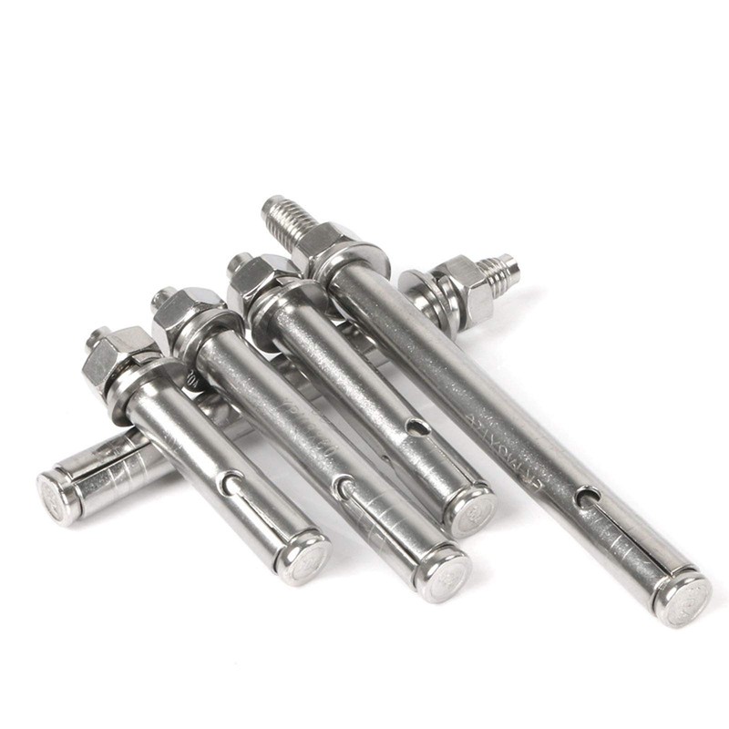 4 Pcs M10 x 80mm 304 Stainless Steel Expansion Bolt