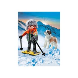 PLAYMOBIL Garçon en Raquet +st Bernard PLL71741