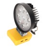 LED Work Light 27W Round Dual Level Adjustable Aluminum Housing