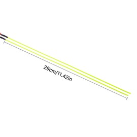 INJORA RC LED Strip Lights Flexible Cuttable for TRX4M SCX24 1/24 1/18 Crawlers Upgrade(Green)