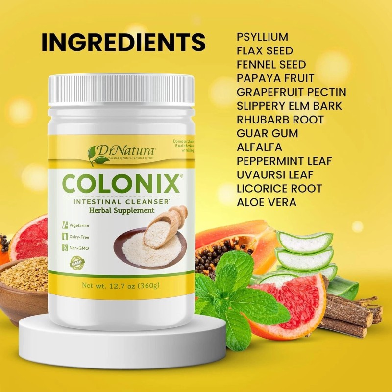 DrNatura Colonix Intestinal Cleanser | Natural Detox & Gut Health