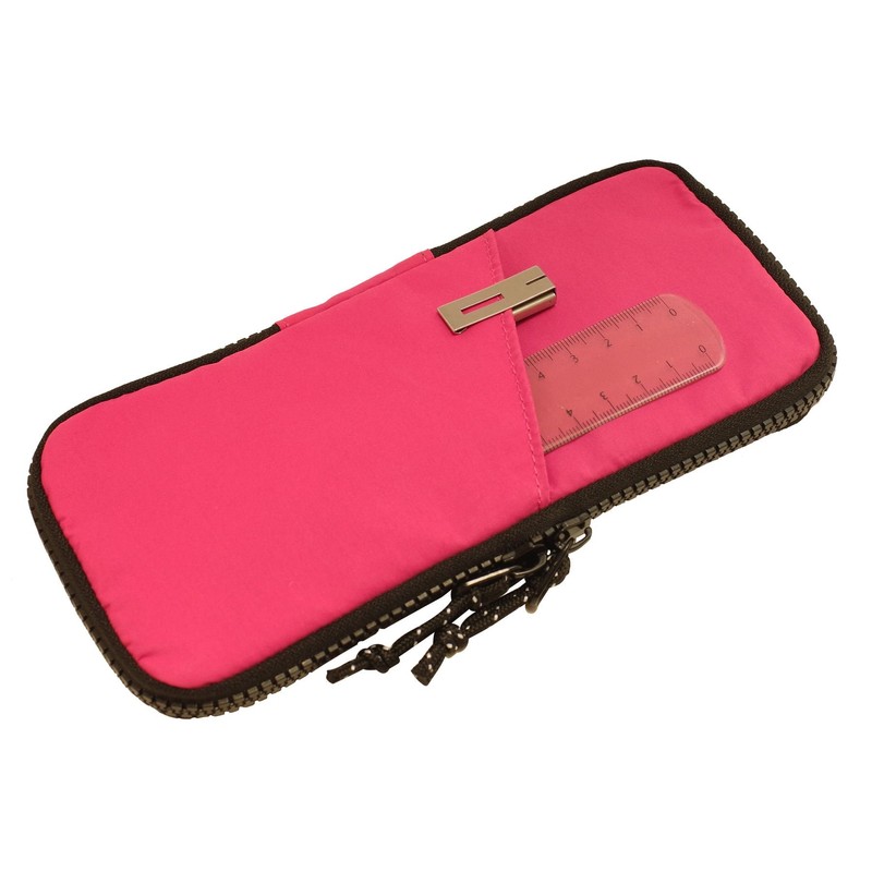 Delfonics Contour Round Pencil Case (Dark Blue), blue (dark), Outdoor