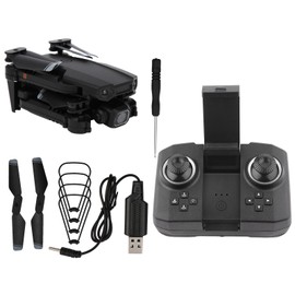 Portable Mini Drone Double Camera 4K Aerial Photo Fixed Height Quadrotor Equipment Black